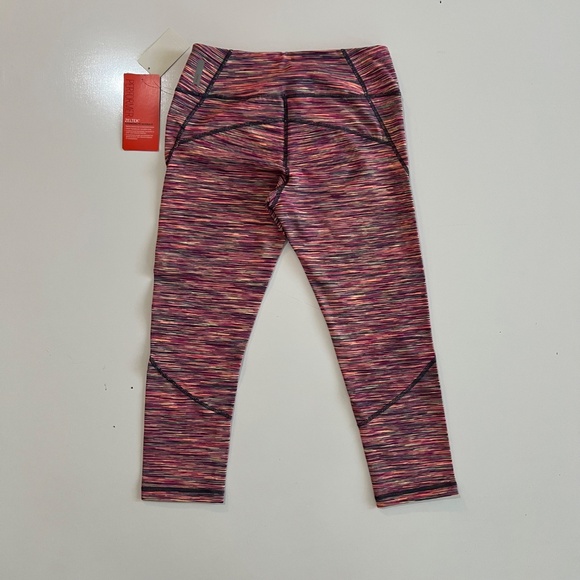Zella Slim Fit Multi Color Capri Reversible Pants size Small - Picture 2 of 6